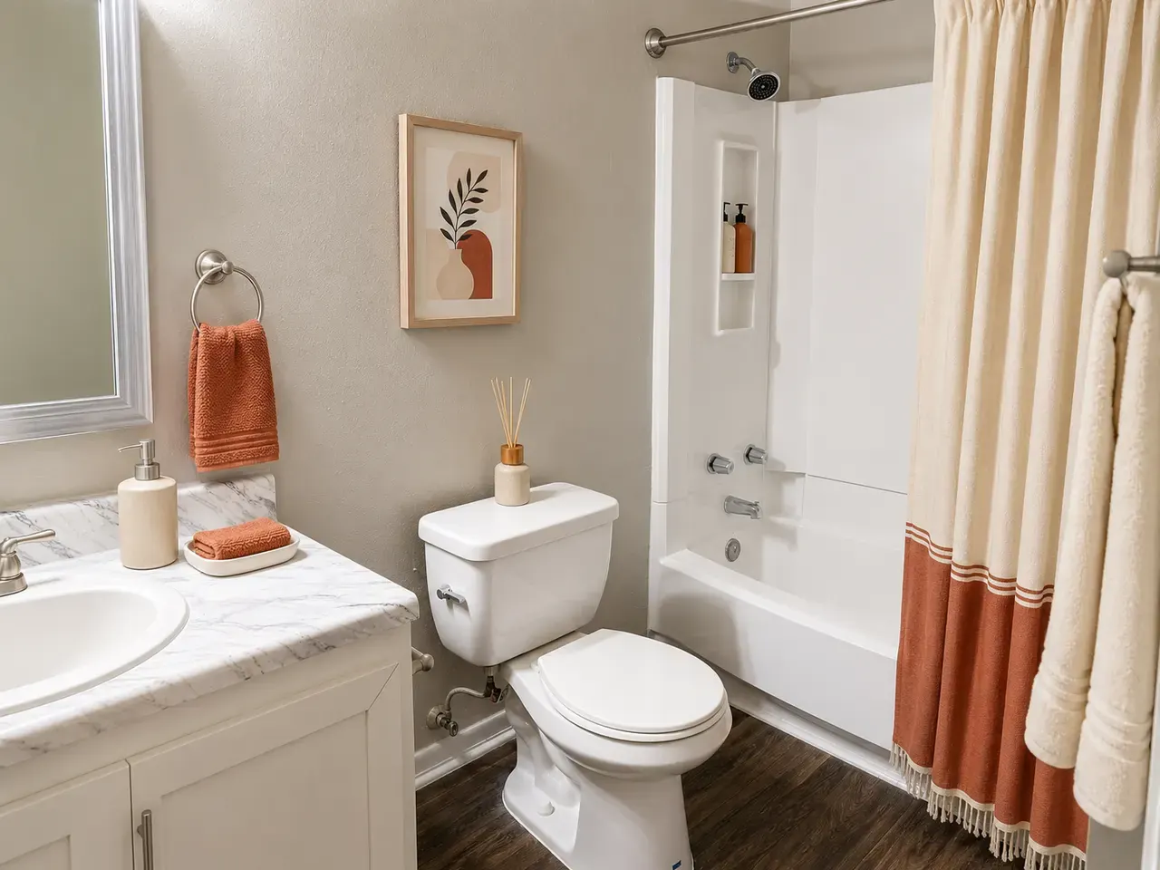 Second bathroom