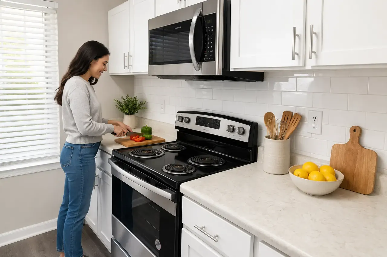 Renovated kitchen