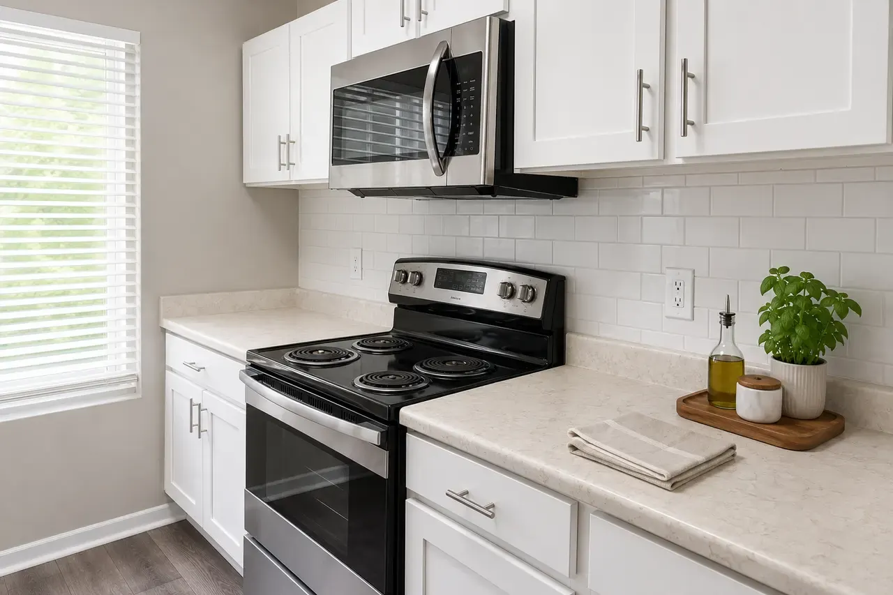 Renovated kitchen